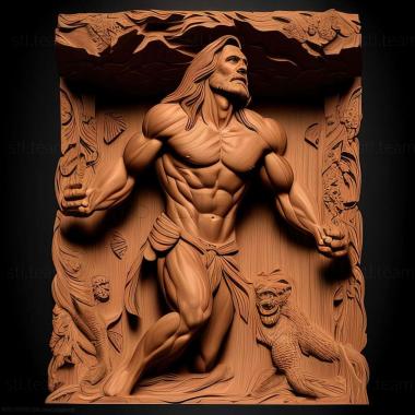 3D model Disneys Tarzan game (STL)